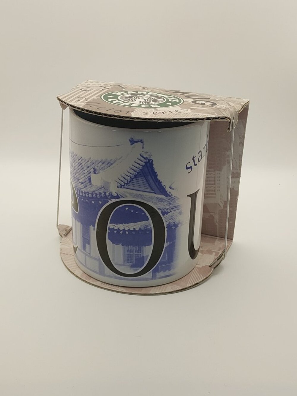 Starbucks 16 oz Seoul City Mug Collector Series Vintage 2000